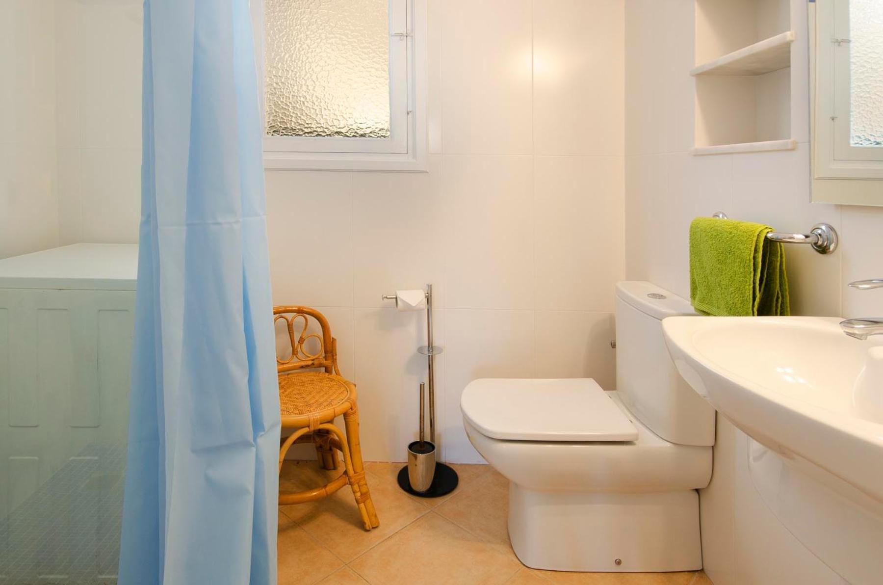 Hostal Los Pinos Cala San Vicente  Bagian luar foto
