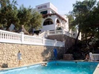 Hostal Los Pinos Cala San Vicente  Bagian luar foto