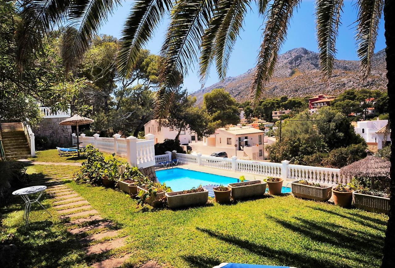 Hostal Los Pinos Cala San Vicente  Bagian luar foto