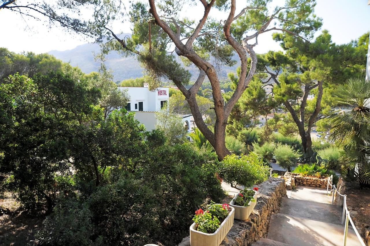 Hostal Los Pinos Cala San Vicente  Bagian luar foto